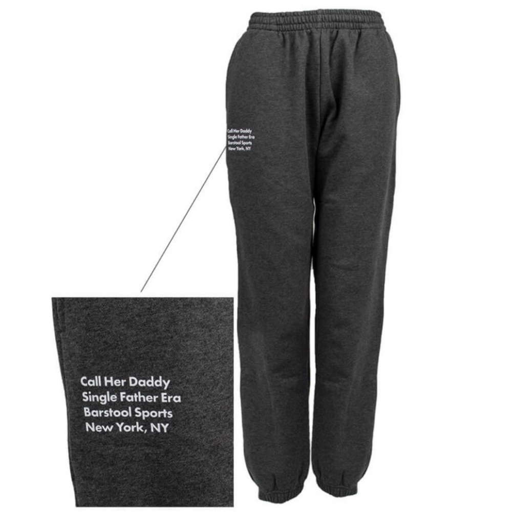 🩶call her daddy grey sweats